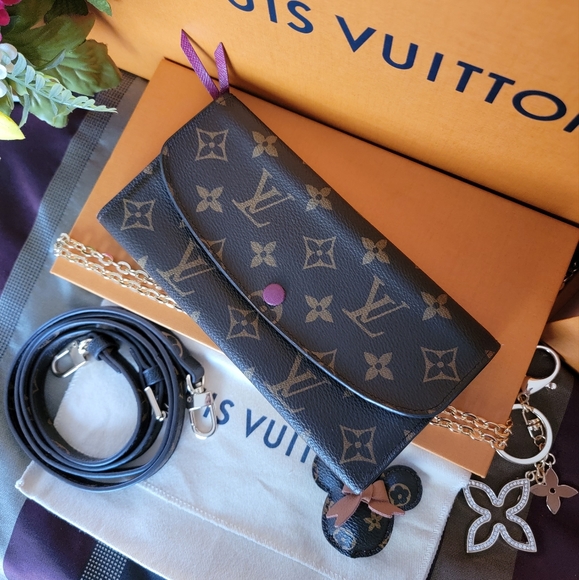 💜Louis Vuitton Monogram Emily Women's Wallet Unisex💜 - Picture 9 of 17
